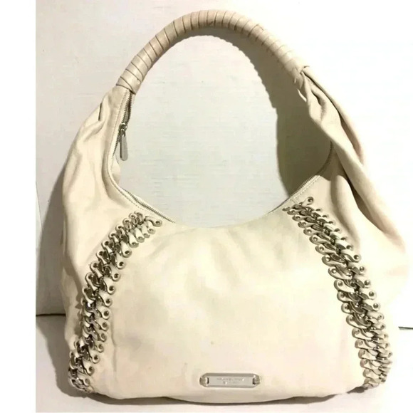 Michael Kors cream leather hobo handbag - Picture 1 of 7